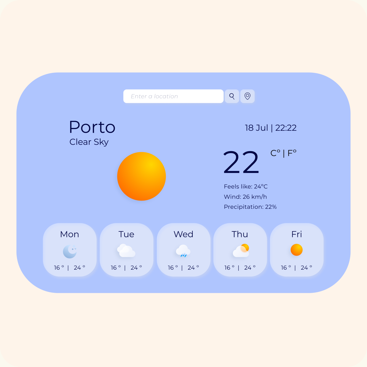 Sol Weather App